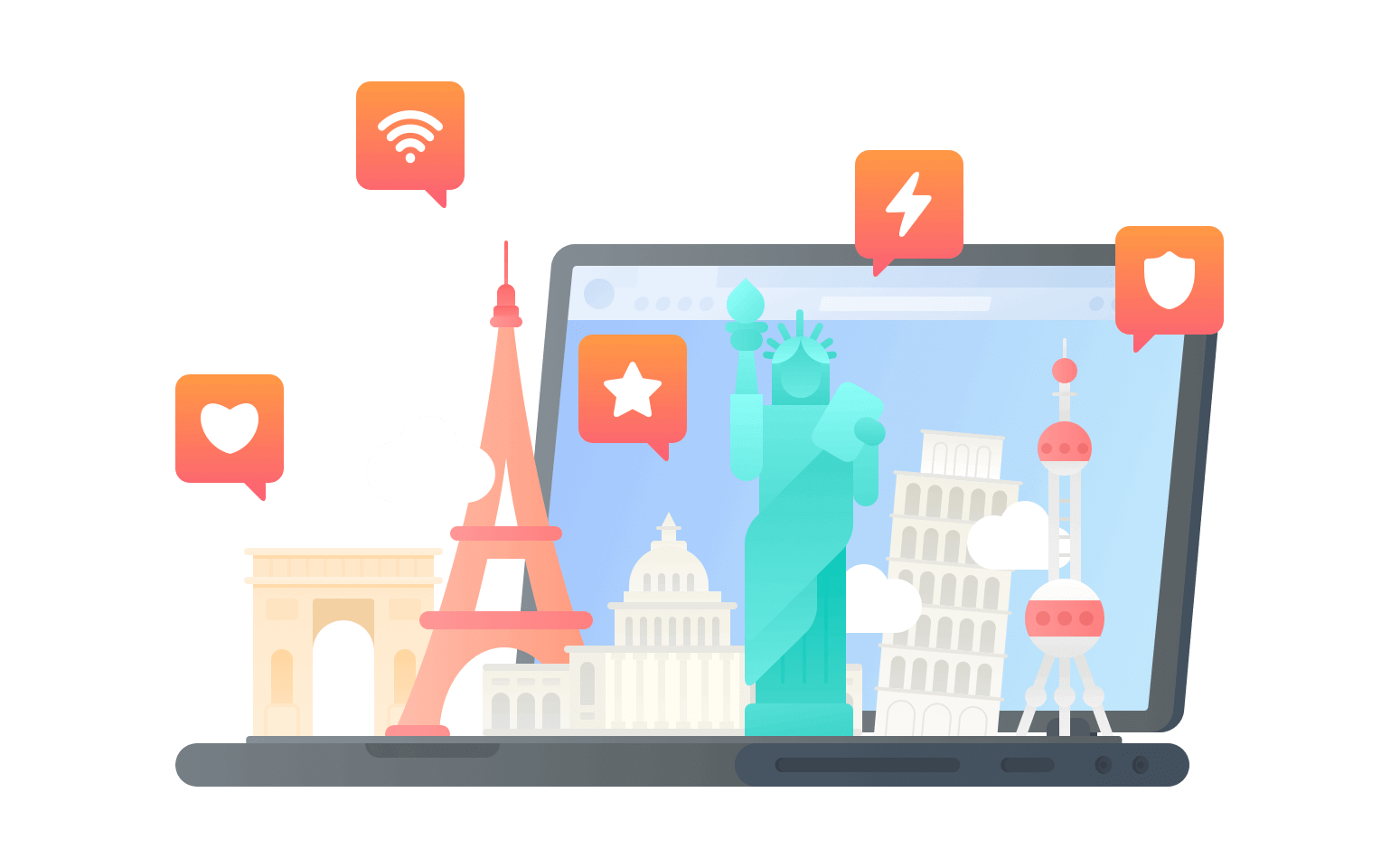 在安道尔连接到中国vpn - 云回国